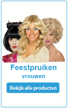 feestpruiken vrouwen